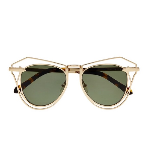 Karen Walker Accessories - Karen Walker Geo Cat Eye Sunglasses